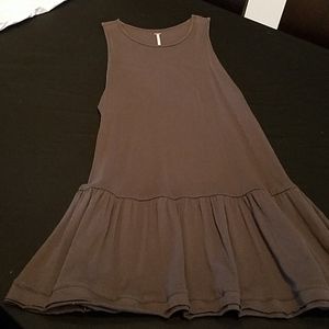 Free People brown island retreat dress tunic